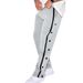 Men's Casual Sports Button Down Trousers Loose Straight Leg Drawstring Plus Size American Style Autumn New_viptrois.com