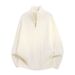 Turtleneck Men Autumn Winter Solid Color Pullover Men's Casual Knitted Sweater Youth Long Sleeve Warm Hoodie_viptrois.com