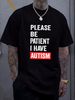 Please Be Patient I Have Autism Collaboration Backpack Large Capacity Cute Foldable 3d Printing Stretched Graphic Fashion Streetwear Versatile_viptrois.com