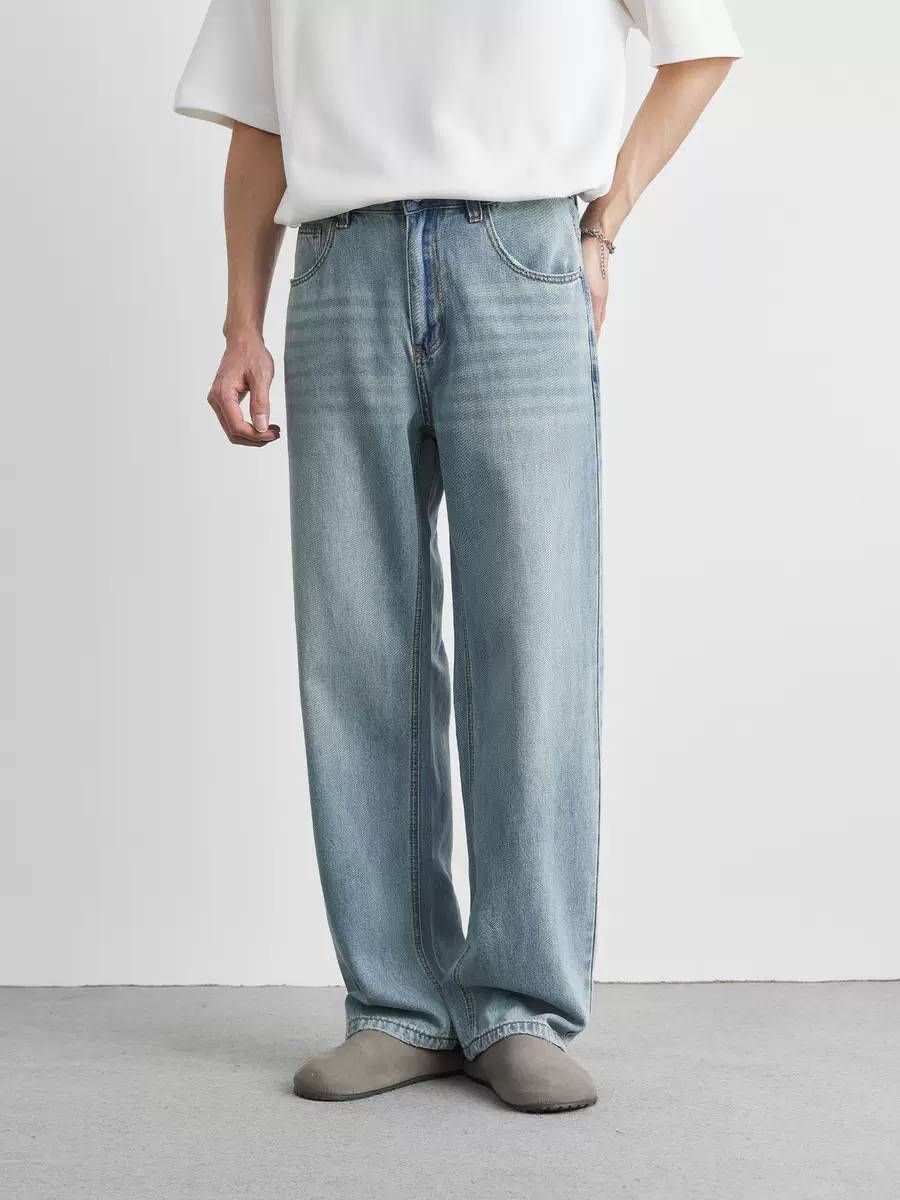 New 2025 Summer Thin Straight-cut Jeans_viptrois.com