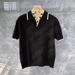 Men's Clothing Polo Shirts High End Summer New Style Trendy Versatile Ice Silk Thin Casual Fashion Youth Tops_viptrois.com
