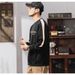 Large Size Men's Clothing 2025 New Simple Letter Printing Sweater Men's Elastic Color Matching Trend Versatile Crew Neck Sweater Men_viptrois.com