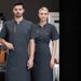 Men's Clothing Chef Uniform Apron Canteen Work Clothes Short Sleeved Breathable Work Clothes_viptrois.com