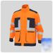 Customizable Winter Workwear Set – High-Visibility Thermal Work Jacket & Pants, Waterproof Construction Safety Suit (Fluorescent Orange/Green)_viptrois.com