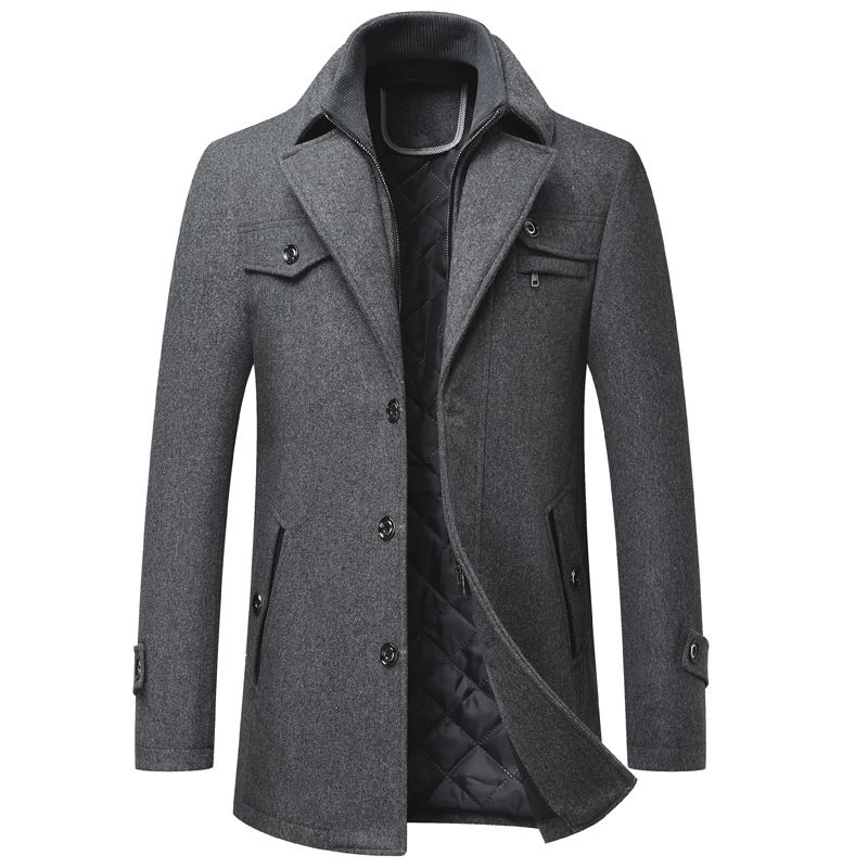 CT 2025 New Thickened Wool Coat For Middle-aged Men Dad Style Woolen Overcoat Jacket_viptrois.com