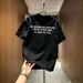 Men's Slim Fit Short Sleeve T-Shirt Breathable Cool Fashionable Base Layer Top Summer Letter Print Versatile Trendy_viptrois.com