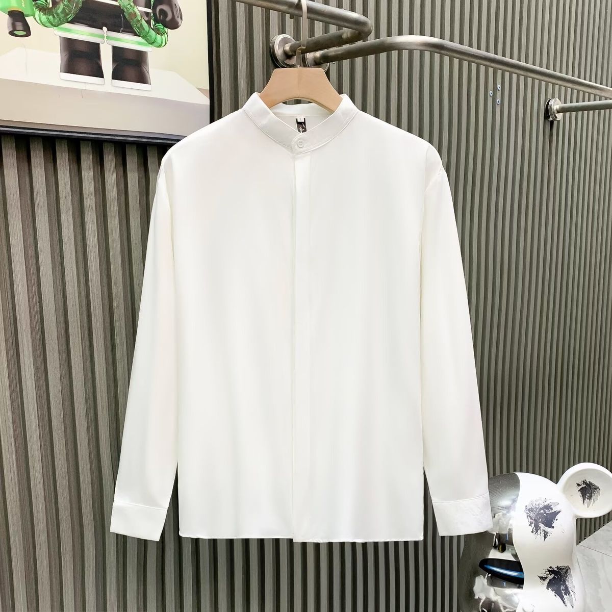 Retro Men's Summer Shirt Loose Fit Student Niche Design Fun New Men's Top For Wearing Outerwear_viptrois.com