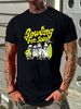 bowling For Soup Beach T Shirt Streetwear Stretched Stylish Summer Fashion Soft Comfortable Top For Everyday Wear Breathable Casual Slightly_viptrois.com