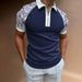 2025d Spring Summer 2025 New Polo Shirt Zipper Plaid Men's T-Shirt Top_viptrois.com