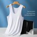 1/3 Pack Four Seasons Herren-Joker-Weste Aus Baumwolle, Teenager, Einfache Passform, Sport-Fitness-T-Shirt, Lässiges Ärmelloses Hemd Mittleren Alters_viptrois.com