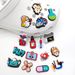 21 Sets Of Cartoon Cute Medical Series Shoes Flower Decorative Buckle Personality DIY Garden Shoe Buckle Accessories_viptrois.com