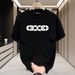 Men's Clothing 2025 Summer New Heavyweight Cotton Short Sleeved T Shirt Men's Loose Trendy And Handsome High End Half Sleeved Tops Men's Clothing_viptrois.com
