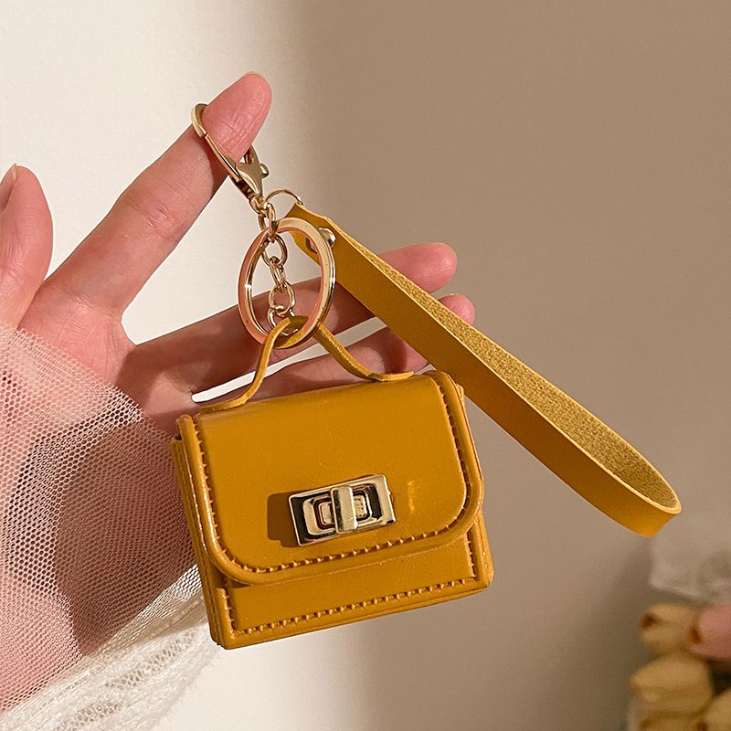 Bag Charms New Mini High End Small Bag Keychain Coin Purse Accessories Pendant Mobile Phone Bag Female Jewelry Pendant Gift_viptrois.com