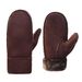 Women's Gloves Men's Winter Gloves Outdoor Warm Hand Stuffy Men's Imitation Fur One Piece Thick Gloves_viptrois.com