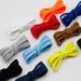 Terylene Cotton Solid Color Wide 8mm Flat Shoelaces Bright Color Canvas Shoe Shoe LACES_viptrois.com