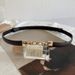 2024 New Pearl Belt Women's Genuine Leather Cowhide White Fashion Versatile Casual Fine Belt Decoration with Dress Waist Chain High End_viptrois.com