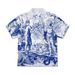 Men's Clothing Retro Baroque Cuban Collar Shirt Short Sleeve Men's Spring And Summer Vintage Shirt Light Luxury All Match_viptrois.com