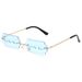 METAL EDGE - Concave Blade Sunglasses (Frameless Fashion Shades, Futuristic Design, Hot Seller)_viptrois.com