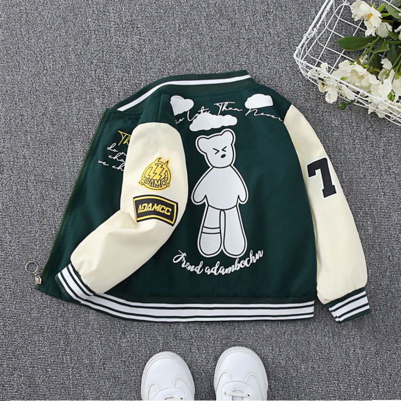 Children's Clothing 2025 Children's Coats Spring And Autumn Boys' Casual Stylish Jackets Tops Girls' Fashionable Windbreakers_viptrois.com