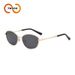 Two Circles Retro Cat Eye Sunglasses - Metal Frame UV Protection Driving Sunglasses (Model T1332)_viptrois.com