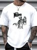 Universal Monsters The Mummy Men's T Shirt Casual Top For Everyday Wear Homme Stretched Summer Streetwear Slightly Unisex Soft Fashion Versatile_viptrois.com