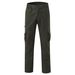 Men's Clothing Multi Pocket Casual Straight Loose Solid Color Workwear Sports Fitness Trousers_viptrois.com