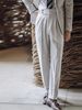 Men's Clothing Casual Western Pants Men's Spring Straight Gentleman Naples Drape Free Ironing High Waist Suit Pants_viptrois.com