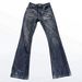 Cleanfit Style Heavy Bootcut Washed Distressed Cat-ear Denim Jeans, Slim Fit Vintage Long Pants For Men_viptrois.com