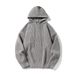 Monochrome Man- Japanese Loose Solid Color Hooded 2024 Autumn Winter New Lazy Style Adjustable Knitted Sweater Casual Jacket_viptrois.com