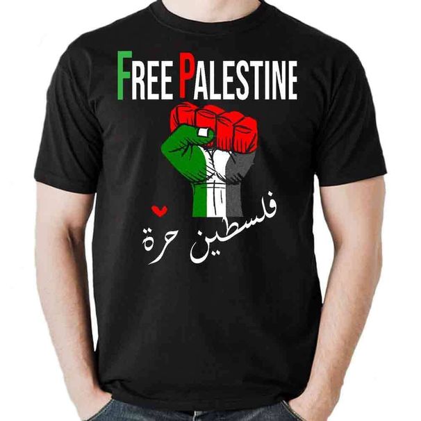 Libre Camiseta Hombres Gaza Palestina Para Mujeres_viptrois.com