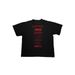 Heavyweight Pure Cotton Oversized T-Shirt Dark Style Printed Loose Short Sleeved Top for Couples High Street Style 250g_viptrois.com