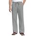 Men's Cotton Linen Drawstring Trousers - Literary Retro Style Casual Pants | Breathable Comfortable Loose Fit Summer Pants_viptrois.com