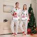 Christmas card solid color Christmas tree printing family Christmas set pajamas_viptrois.com