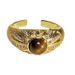 Children's Accessories Palace Style Retro Heavy Geometric Irregular Brushed Open Ring Female Ins Light Luxury Fashion Exquisite Index Finger Ring_viptrois.com