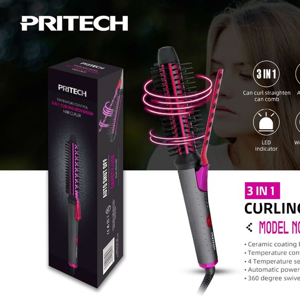 Hair Rollers Electric Fashionable Charging Curling Iron Fully Automatic Rotating Styling Portable Hairdressing Tool_viptrois.com