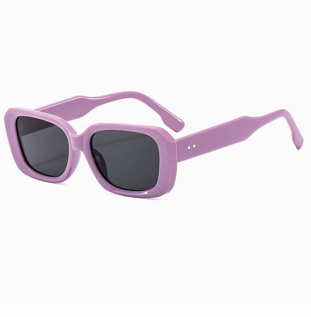 Men's Sunglasses Fashionable And Versatile Square Frame Sunglasses For Men And Women Retro High End Sunglasses Simple And Personalized Sunglasses_viptrois.com