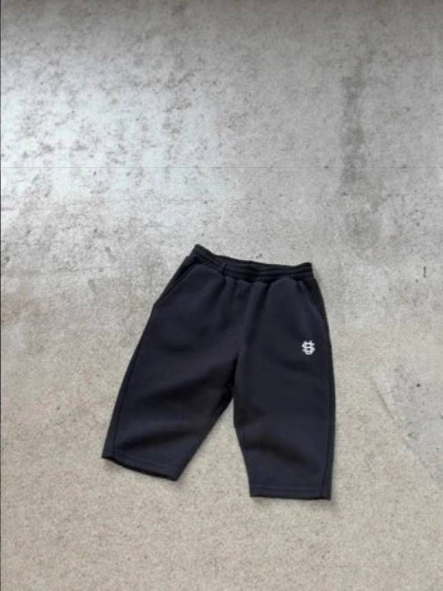 Men's Clothing Elastic Casual Shorts Trendy Brand Embroidered Small Label Men And Women Summer Street Loose Shorts_viptrois.com