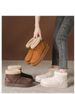 Fleece And Thickened Warm Short-leg Snow Cotton Boots For Women In 2025-1_viptrois.com