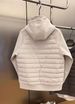Premium Print Hooded Puffer Jacket – Slim-Fit Quilted Coat (Polyester Fill, Urban Streetwear, Black/White) – M-3XL_viptrois.com
