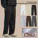 Men's Heavyweight 420GSM Fleece Sweatpants - Clean Fit Straight Leg Casual Pants For Men, Relaxed Fit, Breathable Cotton, Multiple Colors_viptrois.com