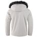 Men's Clothing Winter Fleece-Lined Hooded Jacket With Detachable Fur Collar - Warm Thickened Casual Coat For Cold Weather (Black/White, Sizes M-5XL)_viptrois.com
