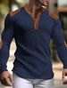 20233D Breathable Men's Casual Sweater Autumn V-neck Top Popular Buckle Spot European Retro_viptrois.com