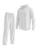 Men's Linen Hooded Button-Up Shirt & Long Pants Casual Lounge Set – Breathable Two-Piece Outfit For Spring & Autumn_viptrois.com