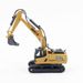 Mother & Kids 1:60 Alloy Construction Vehicle Static Model Toy Excavator Drill Rig Dump Truck Loader Roller Realistic Miniature Engineering Vehicles_viptrois.com