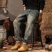 Men's Clothing New Slim Stretch Skinny Pants Ins Trendy Casual All Match Long Pants_viptrois.com