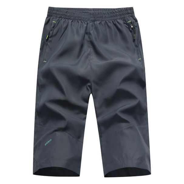 Men's Clothing quick-drying shorts men's versatile sports leisure cropped pants fitness training breathable_viptrois.com