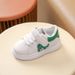 Kids'shoes White shoes for girls soft soled toddler shoes for girls Board shoes for boys casual_viptrois.com