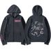 Harajuku Stray Kids Maxident Printed Hoodie KPOP Hooded Zip_viptrois.com