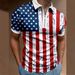Summer New Mens Vintage Plaid Polo Shirt Fashion Casual_viptrois.com