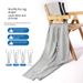 Unisex Straight-Leg Sweatpants – Mid-Rise Casual Joggers With Elastic Waist (M-5XL) – Soft Blended Fabric For Everyday Wear_viptrois.com